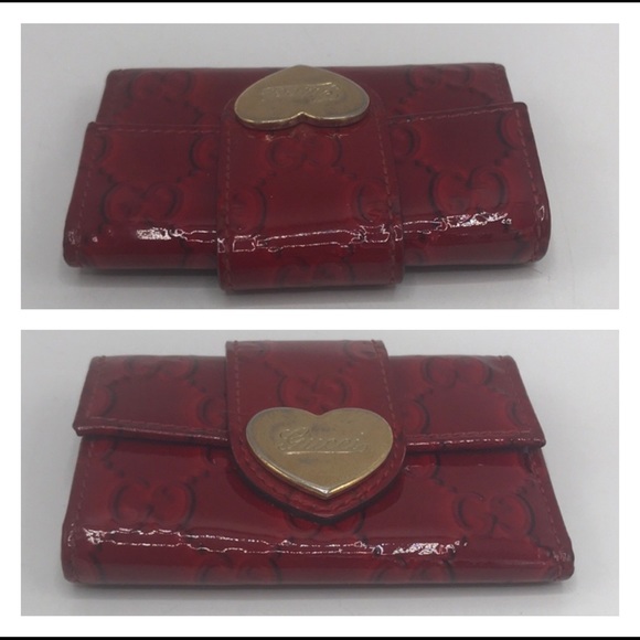 Authentic GUCCI Shima GG Logo Patent 6 Key Case - Picture 9 of 15